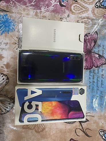 xiaomi redmi a5: Samsung Galaxy A50, 64 GB, rəng - Qara, İki sim kartlı — 6