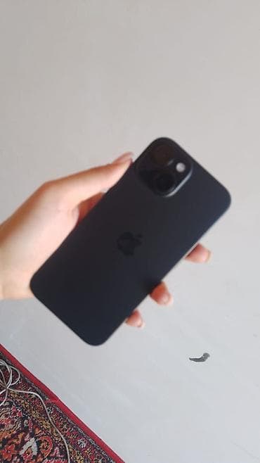 IPhone 15, 128 ГБ, Черный, Face ID