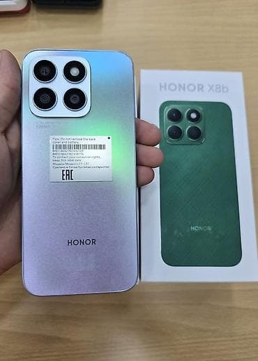 Honor X8b, 256 GB, rəng - Gümüşü, Sənədlərlə