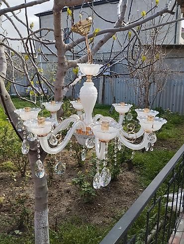 lustr qiymətləri: Çılçıraq, 10 və daha çox lampa, Metal — 1