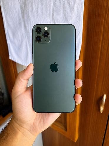 IPhone 11 Pro Max, 256 ГБ, Matte Midnight Green, Гарантия, Беспроводная зарядка, Face ID — 2
