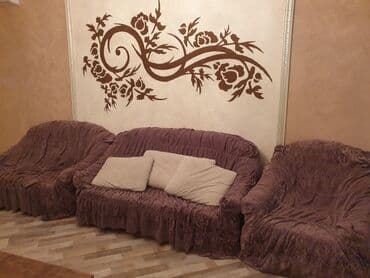 divan 2ci əl: Divan kreslo uzluyu ela veziyyetdedir.2divan bir kreslo — 3