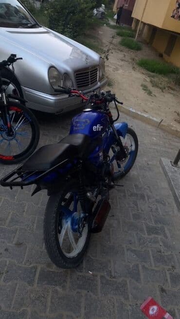 tufan s159: Tufan M50 moped/motosiklet - Rəng: mavi (gövdə və disklər mavi — 4