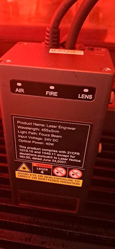 kreditle generator satisi: Islenmis cnc diod lazer falcon pro2 40w haca sirucu filtir ve stejan — 4