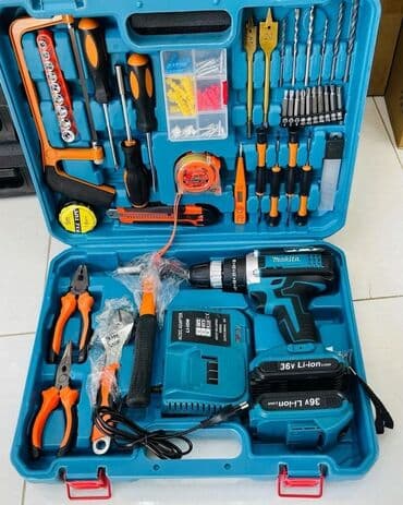 kömürsüz drel: Drel Nabor Makita -36V
Drel
Drel dəsti
Drel — 1