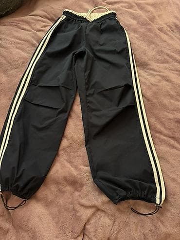 Şalvarlar: Bol kəsim Şalvar, Ralph Lauren, M, rəng - Qara — 1