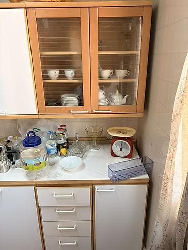 agac qapi: Mətbəx mebeli dəsti - Komplekt: üst və alt şkaf modulları, şüşə — 6