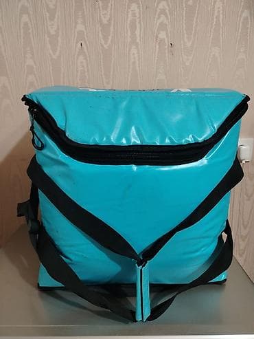 Холодильное оборудование: İzotermal çatdırılma çantası - Rəng: firuzəyi, qara fermuar və — 1