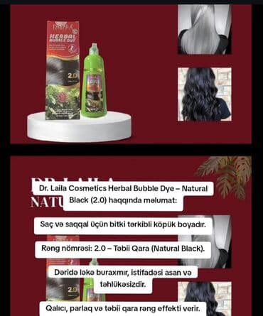 Saç şampunu, Hər növ saçlar üçün, Yeni, Pulsuz çatdırılma