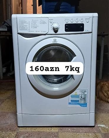 İndesit önyükləməli paltaryuyan maşın - Tutum: 7 kq - Enerji sinfi: A lalafo.az -da İndesit önyükləməli paltaryuyan maşın - Tutum: 7 kq - Enerji sinfi: A
