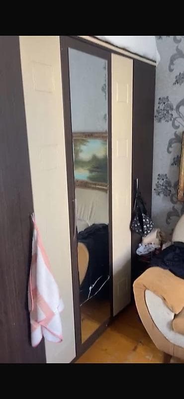 dekor ref: Mebel dəsti 1) Künc qarderob - Material: ağac fakturalı laminat — 7
