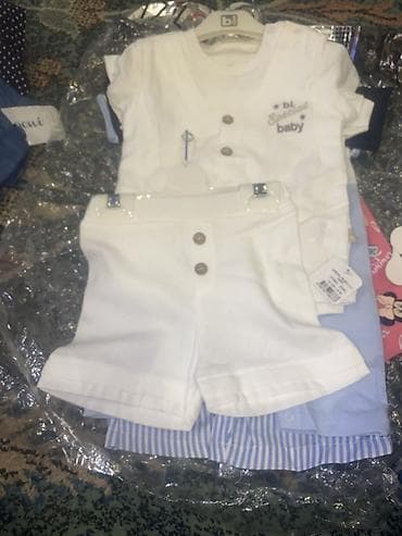 desd paltarlar: Uşaq dəsti, Uniseks, 6 - 9 ay — 3