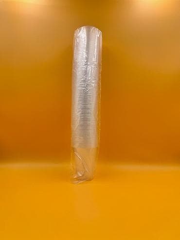 plastik qab: Topdan satiw qiymetine birdefelik stekanlar 100 ededi 5 AZN. unvandan — 6