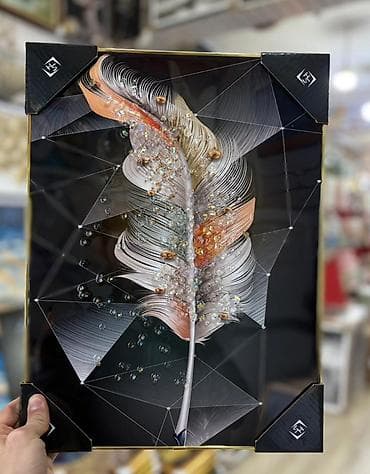 Məhsul: Dekorativ şüşə tablo kolleksiyası Divar tablosu Ölçü : 40x50