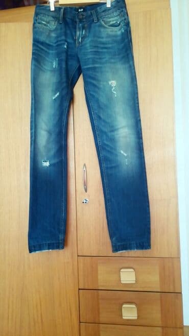 cins pencekler: Cins şalvar, Dolce & Gabbana, S — 3