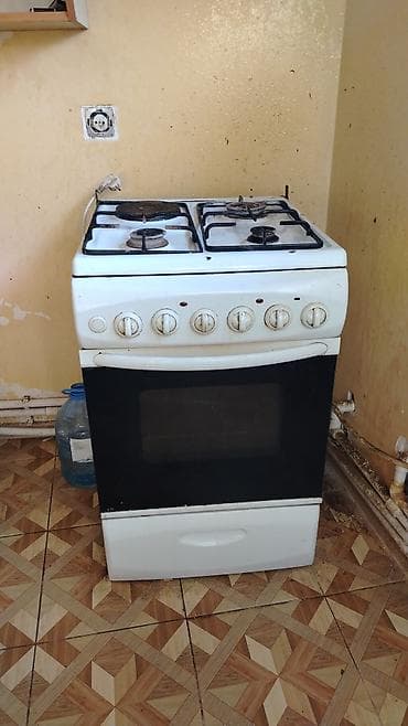 işlenmiş qaz peci: Qaz sobası Ayrıca dayanan, 4 gözlü — 1