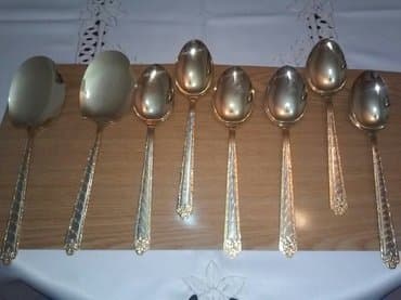 cəngəl qaşıq dəstləri: Nabor(2 bulud, 6 qovurma, 12 xorek, 12 vilka) — 1