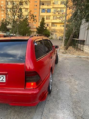 w202 zaslonka: Mercedes-Benz C-Class (W202) Universal/Wagon – qırmızı rəng — 7