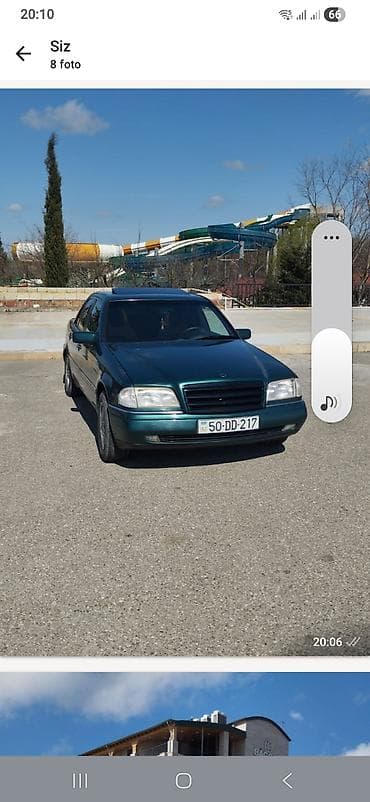 mercedes amg: Avtomobil: Mercedes-Benz C-Class (W202), sedan Rəng: Tünd yaşıl — 8