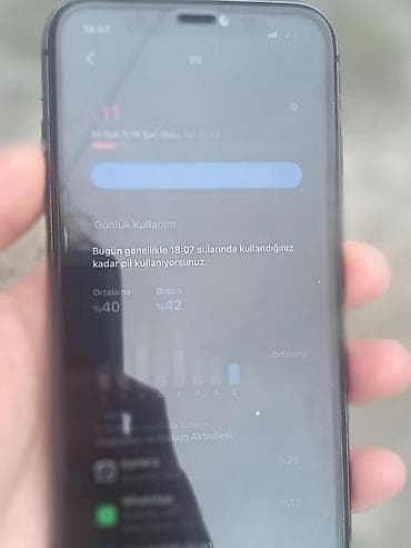 ayfon 4 s: IPhone 11, 64 GB, Black Titanium, Face ID — 2