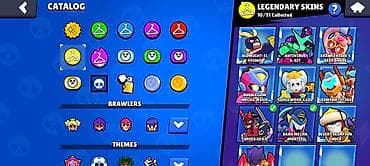 bas gitara: Brawl Stars hesabı – yüksək göstəricilərlə dolu premium kolleksiya - — 6