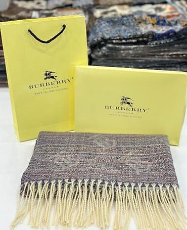 hicab geyimler: Kolleksiya: Klassik loqolu toxunma şərflər - Material: Yumşaq — 6