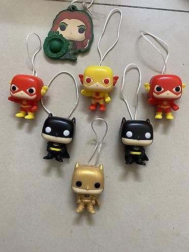 mini.traktor: Müxtəlif Funko Pop DC Comics açar zəncirləri. Dəstə The Flash və — 1