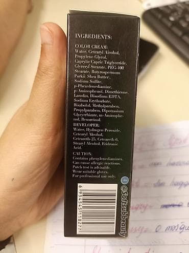 SOFTSUB Eyebrow & Eyelash Dye – qaş və kiprik üçün boya - Rəng — 5