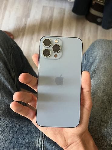 ipad 6 plus: IPhone 13 Pro Max, 128 GB, Sierra Blue, Face ID — 1