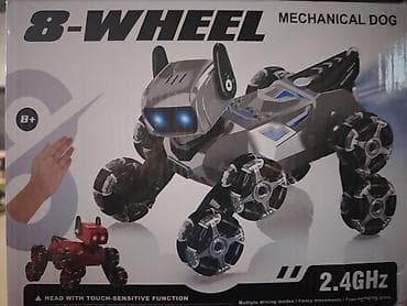 8 təkərli mexaniki it – 2.4 GHz uzaqdan idarə olunan akrobatik robot