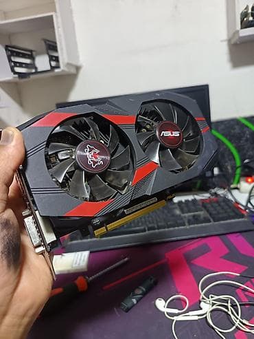k40 gaming: Videokart Asus GeForce GTX 1050 Ti, 4 GB, İşlənmiş — 4