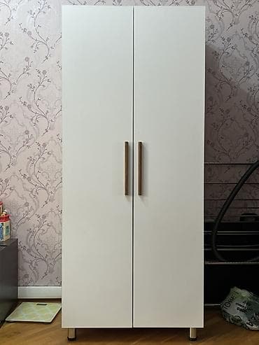 usaq dolab: 2 qapılı, Ağ, Açılan, Düz dolab — 1