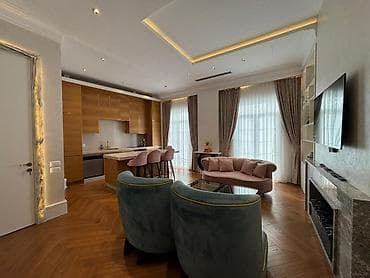 pano: İcarəyə verilir 3 otaqlı yeni tikili 110 m², Ağ şəhər q. Kateqoriya — 6