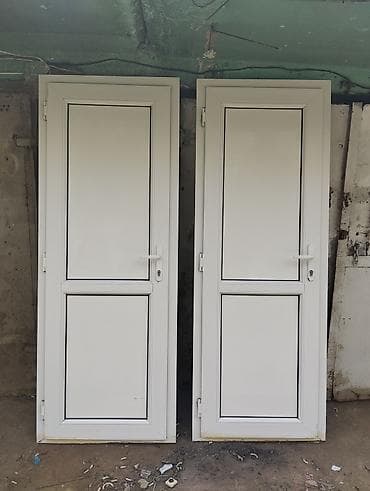 qapı qolları: 2 ədəd eni .80 hün 2.10 1ədəd 60m - Material: yüksək keyfiyyətli PVC — 1