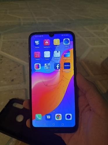 kohne kondisioner: Honor 8A 2020, 64 GB, rəng - Qara, Barmaq izi, Face ID — 3