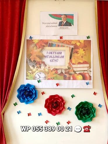 şəkillər zəfər gününə aid rəsmlər: Bayraq gülləri. Şəkilləri çevirin zəhmət olmasa. Zəfər günü tablosu — 7