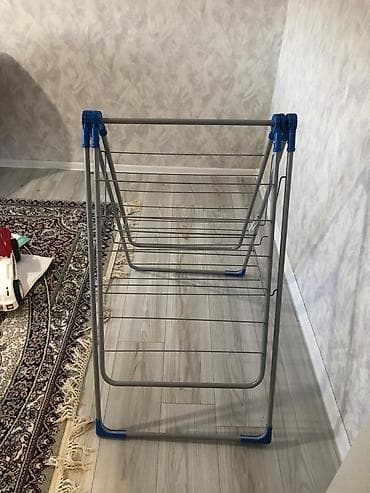 Quruducular: Metal geyim quruducu asılqan - Material: möhkəm metal karkas — 5