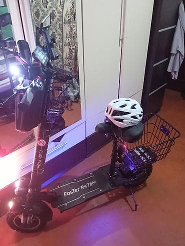 каска: Yeni FasTer Skuter Rs7 Elektrikli skuter – şəhər və kənar yollar üçün — 9