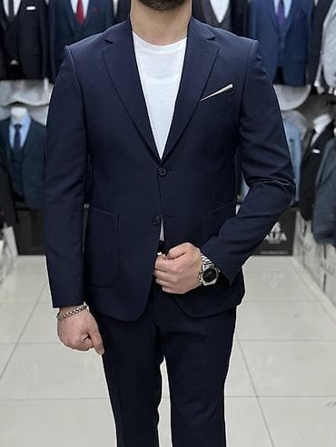 kisi kostyum modelleri: Kostyum, Demisezon, rəng - Boz — 5