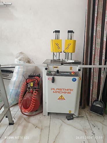 tor setkalar: PVC və alüminium qapı‑pəncərə istehsalı üçün tam avadanlıq dəsti — 3