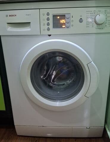 Şəxsi qulluq: Paltaryuyan maşın Bosch, 6 kq, Avtomat, Qurutmasız — 1