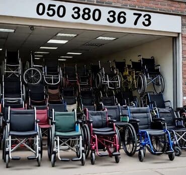 инвалидная коляска на прокат: Müxtəlif model əlil arabaları - Manual tip: itələnən (özünə və — 1