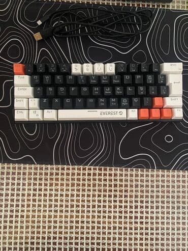 klaviatura bluetooth: Marka;Everest Gaming klaviaturadır Mavi switchdir.(türkçə — 4