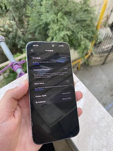 apple imac: IPhone 15 Pro Max, 256 GB, Ağ — 7