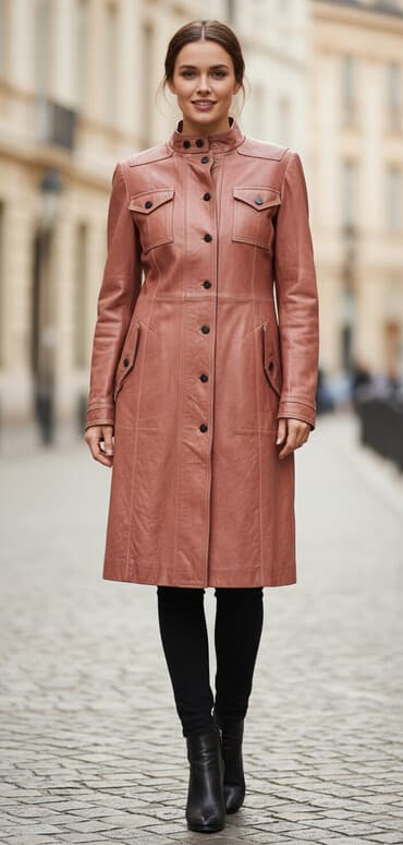 qadın jaketi: Palto, Burberry, L, rəng - Qəhvəyi — 1