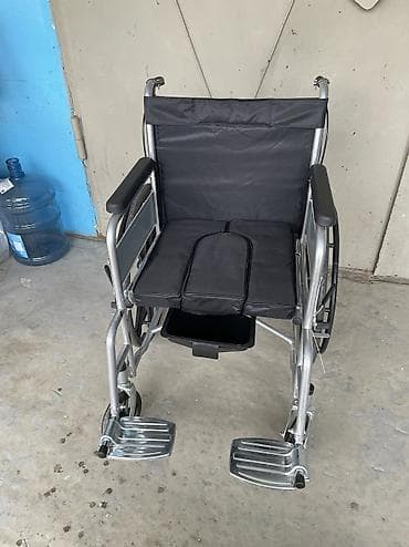 Tualet funksiyalı əlil arabası Elil arabasi yenidir qatlanir rahat