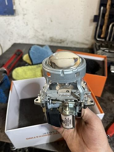 bmw e39 fara: Komplekt, Yaxın və uzaq vuran işıqlar BMW, 2001 il, Orijinal, Almaniya, İşlənmiş — 1