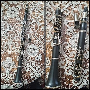 Musiqi alətləri: Klarinet – Bb tonallığında taxta nəfəs aləti - Korpus: tünd rəngli — 1
