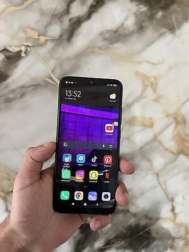 купить ноутбук в баку бу: Redmi Note 7, 64 ГБ, цвет - Черный, Отпечаток пальца — 1