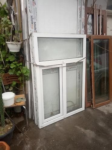 islenmis laminant: PLASDIK PƏNÇƏRƏ ölcusu 1m07sm1m53sm80sm1m56sm, 90sm1m56sm — 5